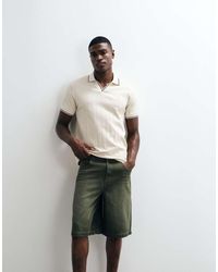 ASOS - Regular Fit Revere Polo With Contrast Tipping - Lyst