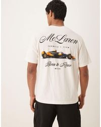 Abercrombie & Fitch - Mclaren Motif Back Print T-shirt - Lyst