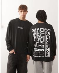 Collusion - Unisex Sports Airtex Logo Printed T-shirt - Lyst