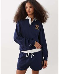 Polo Ralph Lauren - Wimbledon Capsule Rugby Polo With Crest Embroidery - Lyst