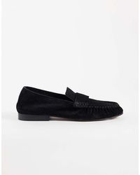 ASOS - Marlowe Softie Ruched Loafers - Lyst