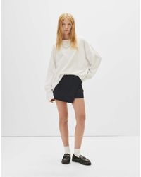 Pull&Bear - Gonna Pantalone A Portafoglio A Righe - Lyst