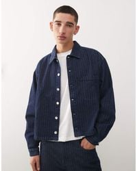 Reclaimed Vintage - Boxy Denim Jacket - Lyst