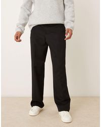 ASOS - Pantalon large élégant avec poche fantaisie à l'arrière - Lyst