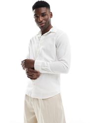 Jack & Jones - Chemise en lin mélangé - Lyst