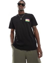 Tommy Hilfiger - T-shirt coupe classique à motif drapeau - Lyst