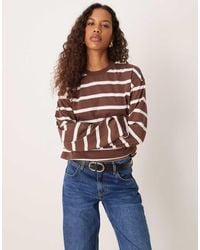 ASOS - Long Sleeve Boxy Cropped T-shirt - Lyst