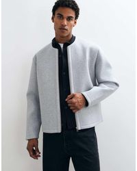 ASOS - Relaxed Cardigan Style Zip Through - Lyst