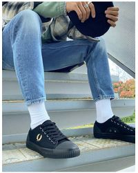 fred perry canvas boots