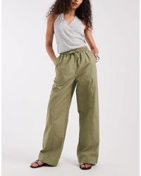 Threadbare - Wide Leg Poplin Trousers - Lyst