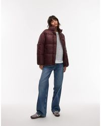 Mango - Oversized Relaxed Collar Puffer Coat - Lyst