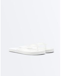 Oysho - Textured Beach Sandals - Lyst