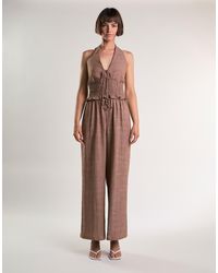 Glamorous - Smocked Halter Top - Lyst