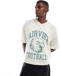 Hollister - – americana – kurzes weites sportoberteil - Lyst