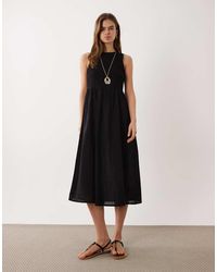 Jdy - Sleeveless Smock Midi Dress - Lyst