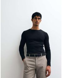 ASOS - Essentials Muscle Fit Long Sleeve T-shirt - Lyst