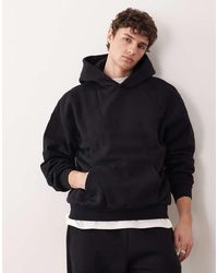 Only & Sons - Sudadera Negra Extragrande Con Capucha De (Parte De Un Conjunto) - Lyst