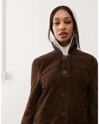 Barneys Originals - Suede Jacket - Lyst