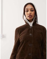 Barneys Originals - Suede Jacket - Lyst