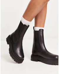 & Other Stories - Leather Pull On Chunky Boots - Lyst
