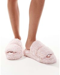 Loungeable - – hausschuhe aus teddyfell - Lyst
