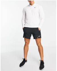 Nike - Nike - golf victory dri-fit - polo bianca a maniche lunghe - Lyst