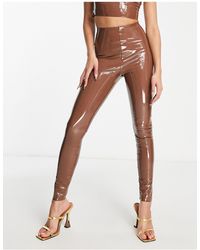Commando - Co-ord Faux Leather Patent Perfect Control leggings - Lyst