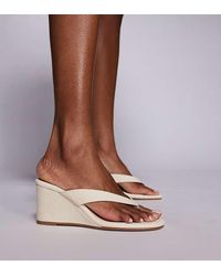 SIMMI - Simmi London Wide Fit Jules Wedge Sandals - Lyst