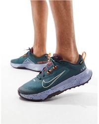 Nike - Nike - juniper trail 2 gtx - baskets - kaki/orange - Lyst