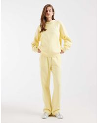 adidas Originals - Knitted Wide Leg Track Pants - Lyst