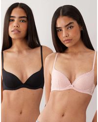 DORINA - Sonia 2 Pack Push Up Plunge Bra - Lyst