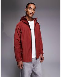Barbour - Peckett Hooded Showerproof Logo Jacket - Lyst