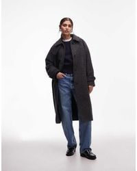 ARKET - Wool And Alpaca Oversized Midi Coat - Lyst