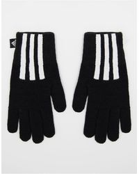 adidas Originals Adidas Training Gloves With Three Stripes - Black