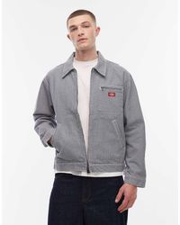 Dickies - Chaqueta A Rayas Azules De Estilo Pintor Hickory De - Lyst
