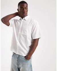 Hollister - Boxy Cropped Short Sleeve Shirt - Lyst