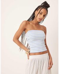 Gina Tricot - Bandeau Tube Top - Lyst