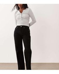 ASOS - Asos Design Petite Comfort Stretch Straight Leg Jean - Lyst