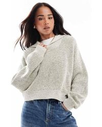 ASOS - Fly Collar Jumper - Lyst