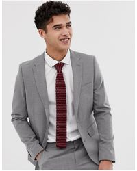 burtons grey blazer