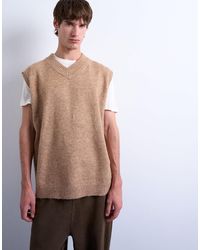 TOPMAN - – oversize-strickpullunder - Lyst