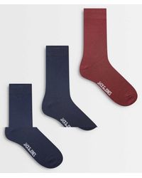Jack & Jones - 3 Pack Crew Socks - Lyst