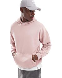 Abercrombie and fitch hoodie pink hotsell