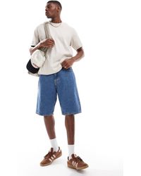 Jack & Jones - Alex Baggy Denim Shorts - Lyst