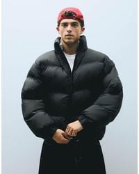 Bershka - Technical Padded Jacket - Lyst