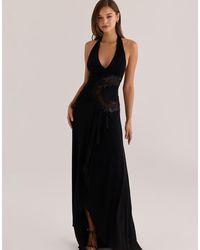 House Of Cb - Natalina Custom Hand Beaded & Embellished Maxi Dress - Lyst