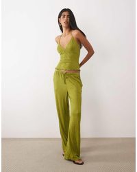 ASOS - Camitop Van Kreukelstof - Lyst