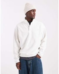 Tommy Hilfiger - Flag Logo Button Up Polar Fleece - Lyst