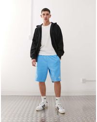 adidas Originals - Pantalones Cortos Azules Y Blancos Con Diseño Del Inter Miami De - Lyst