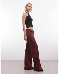 Weekday - Fla Trousers With Side Zip Detail - Lyst